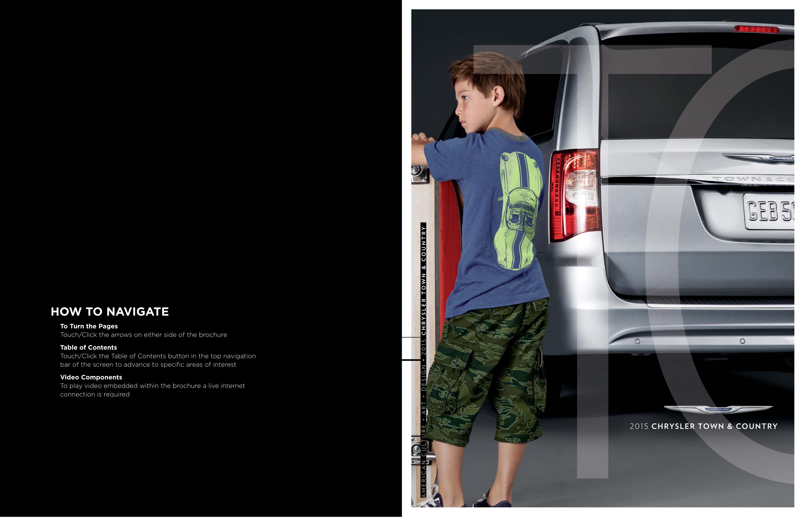 2015 Chrysler Town & Country Brochure